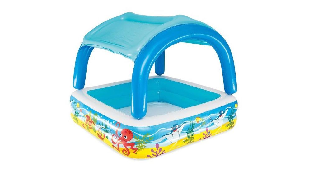 Piscina hinchable para niños con capacidad de 265 litros