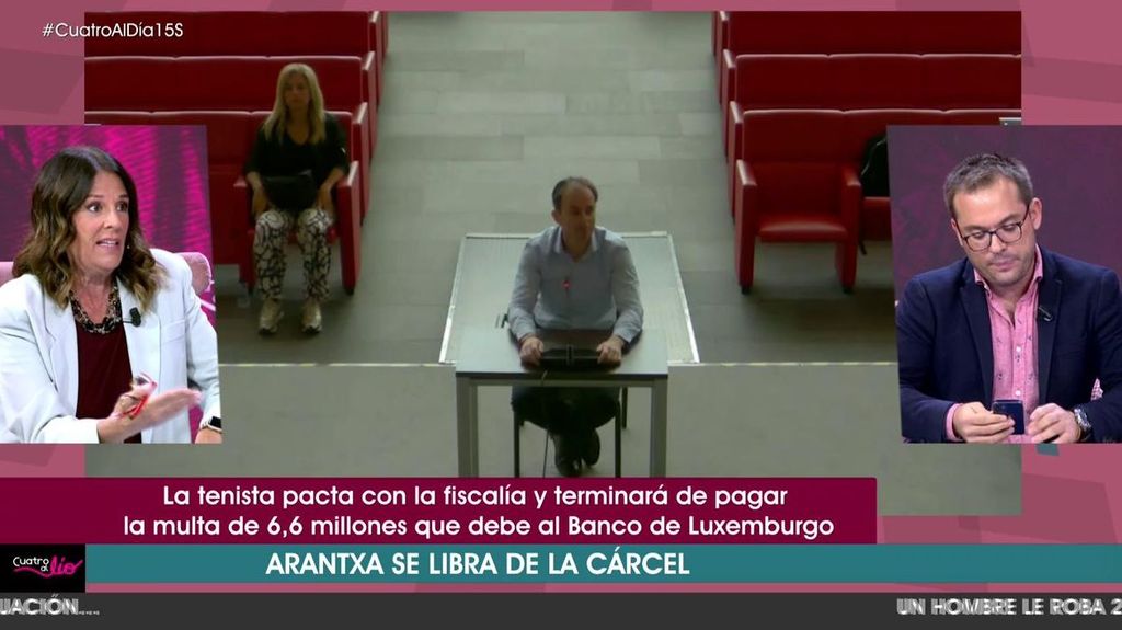Exclusiva | La reacción de Santacana al pacto de Arantxa Sánchez Vicario con la Fiscalía