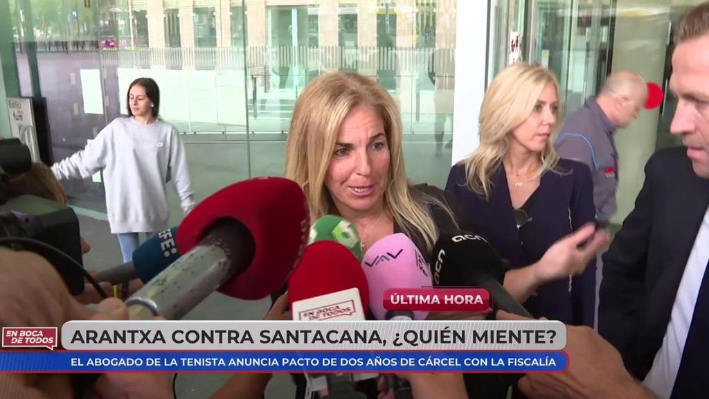 El abogado de Arantxa Sánchez Vicario pacta con la Fiscalía y consigue rebajar la pena a 2 años de prisión