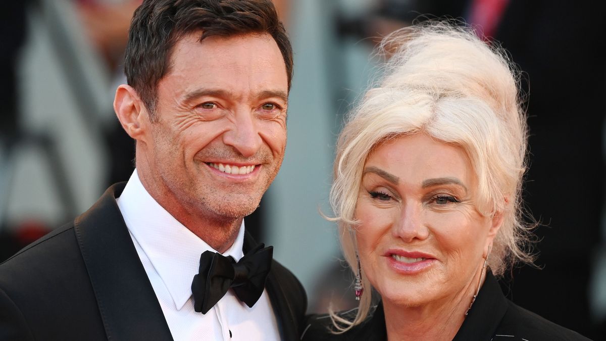 Hugh Jackman y Deborra-Lee Furness en el festival de Venecia (2022) Hugh Jackman y Deborra-Lee Furness en el festival de Venecia (2022)