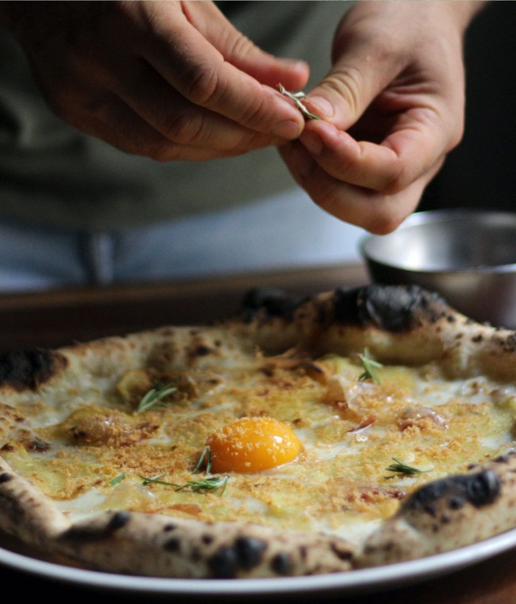 Sus pizzas son una síntesis de tradición y creatividad.