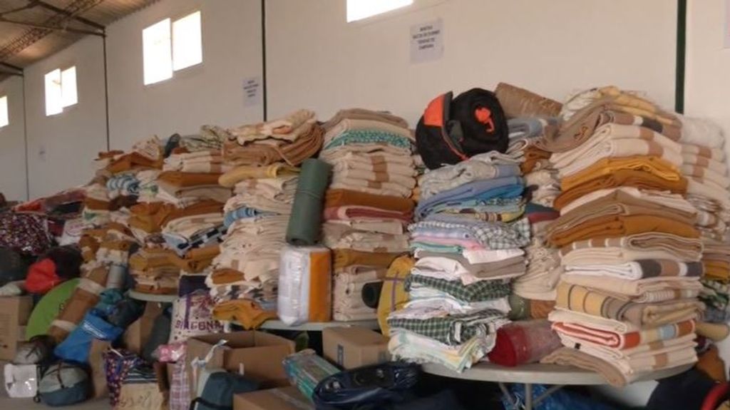 Recogida de material destinado a los afectados por el terremoto de Marruecos