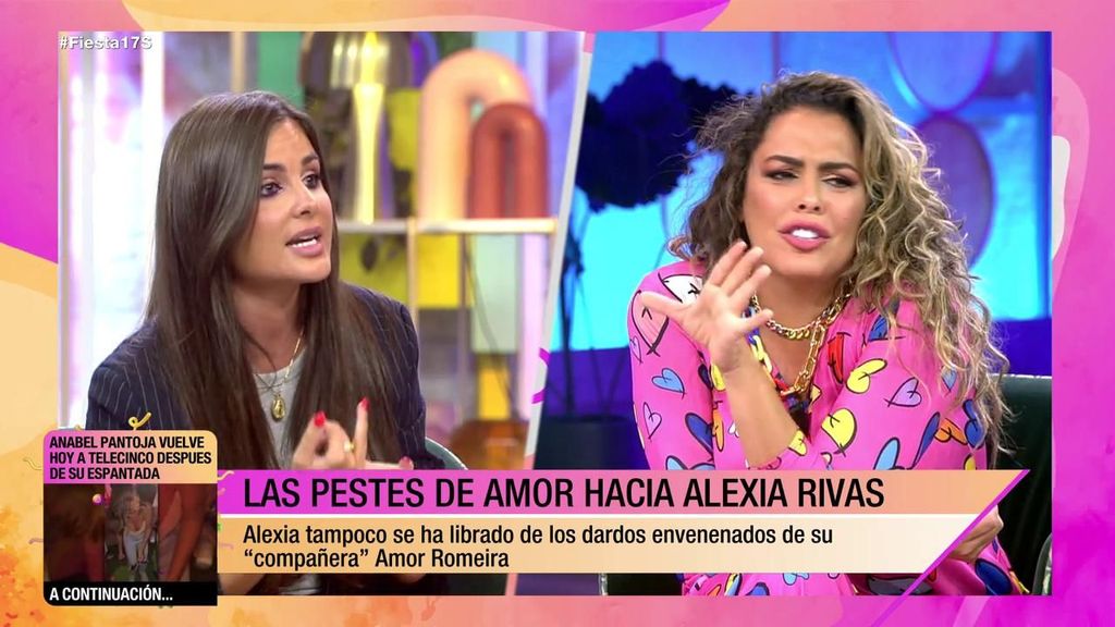 Alexia Rivas se enfrenta a Amor Romeira tras sus polémicas declaraciones