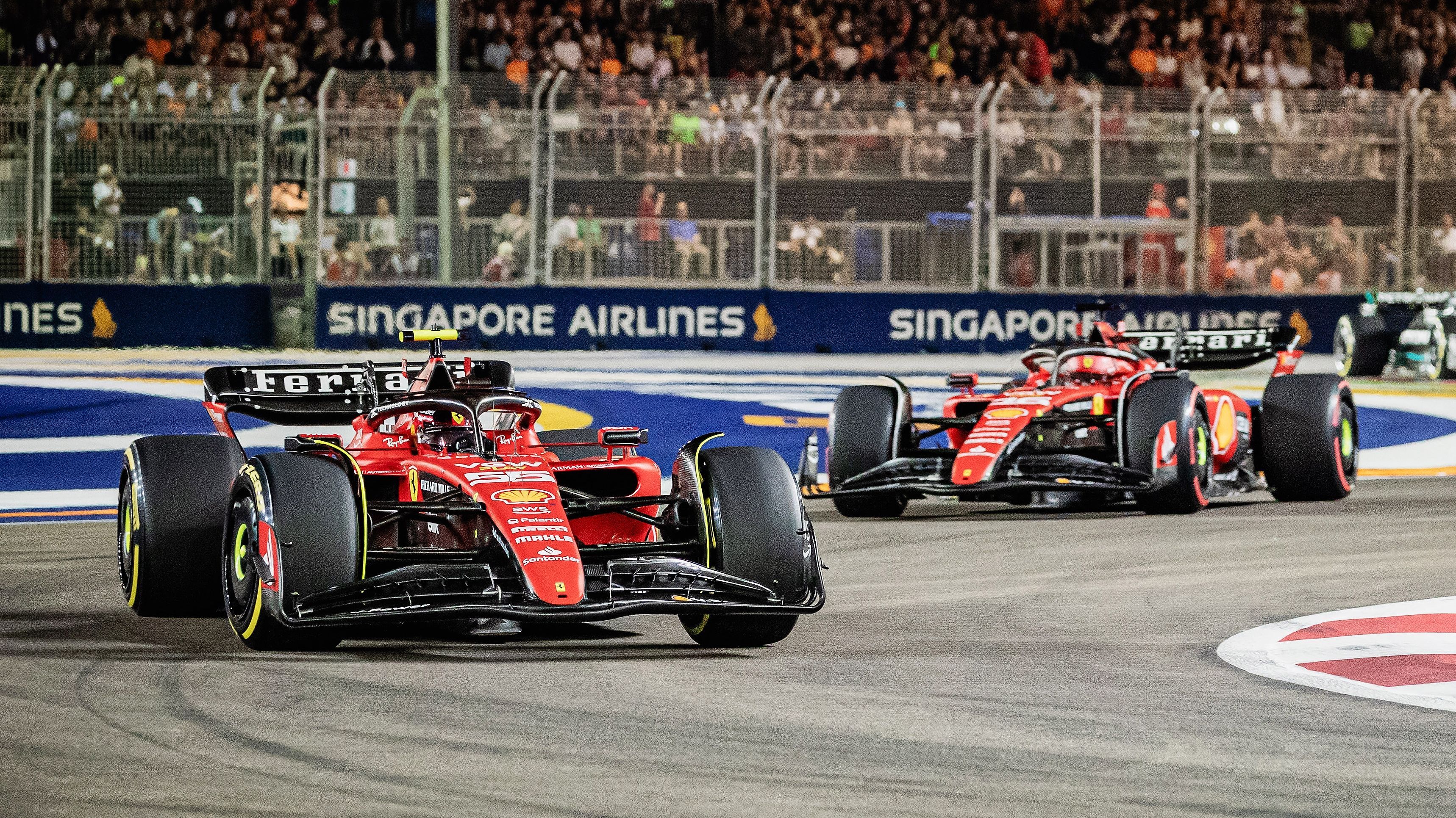 Carlos Sainz vence en el GP Singapur