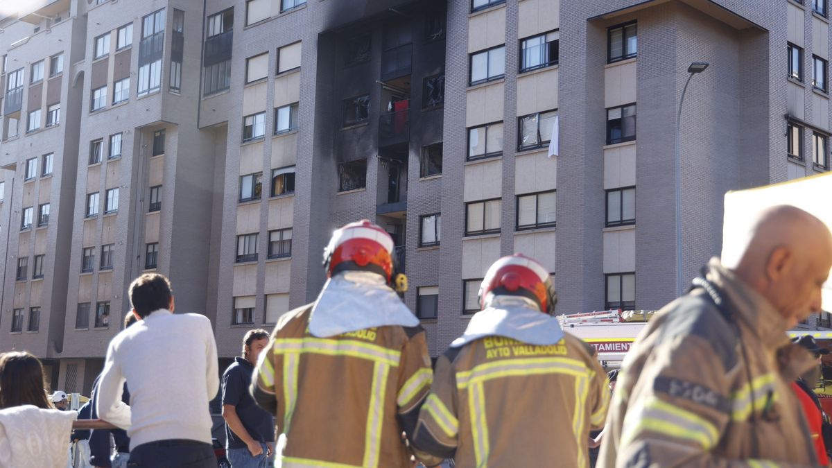 Explosión en Valladolid