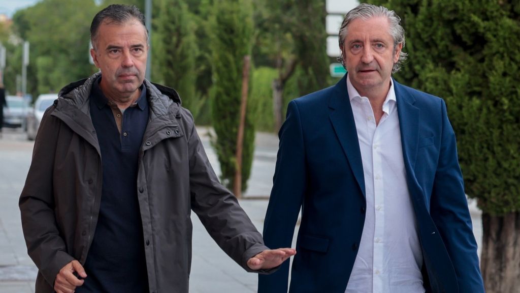 Los comentaristas Josep Pedrerol y José Antonio Luque
