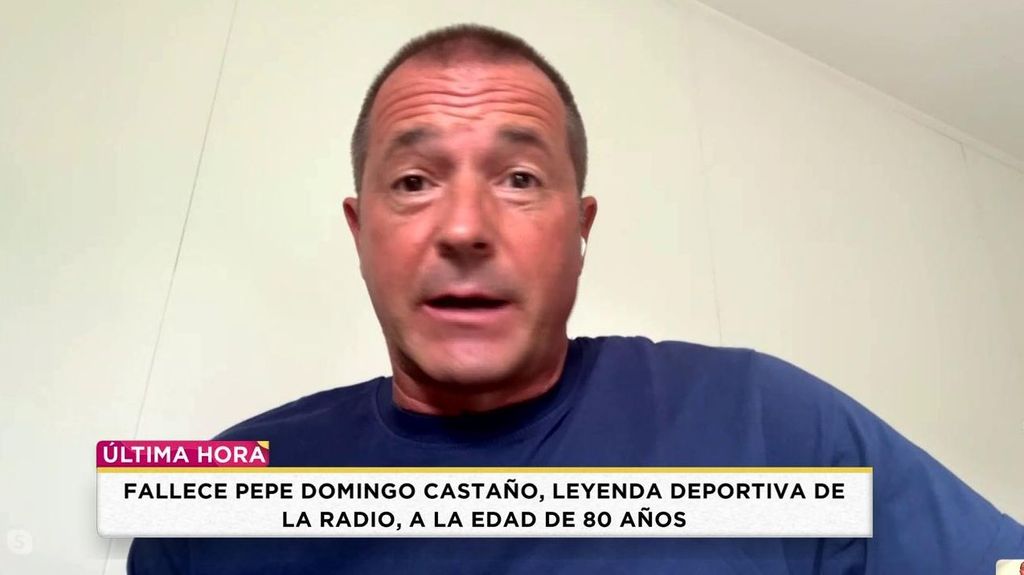 Manu Carreño recuerda a Pepe Domingo Castaño