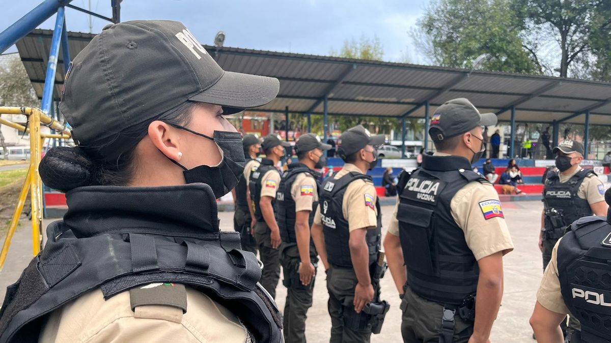 Agentes de Policía en Ecuador