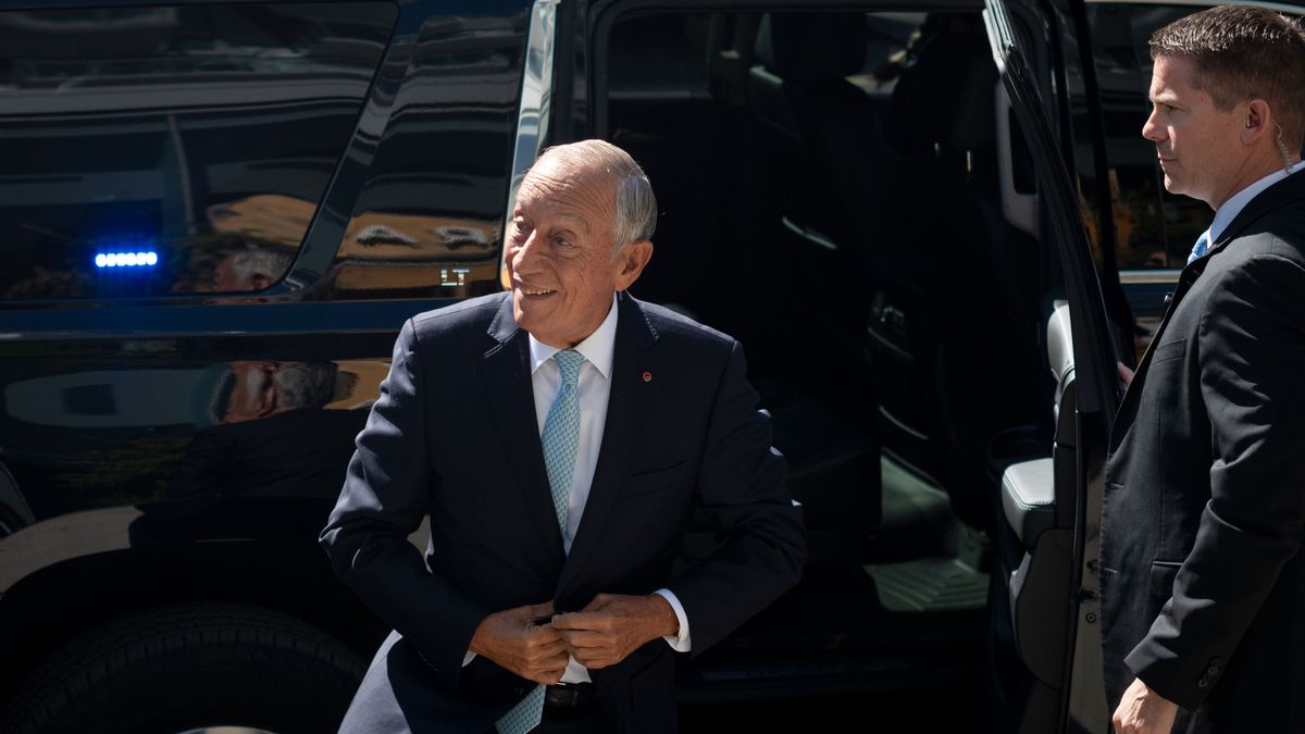 EuropaPress 5445344 september 15 2023 toronto ont canada president of portugal marcelo rebelo EuropaPress 5445344 september 15 2023 toronto ont canada president of portugal marcelo rebelo