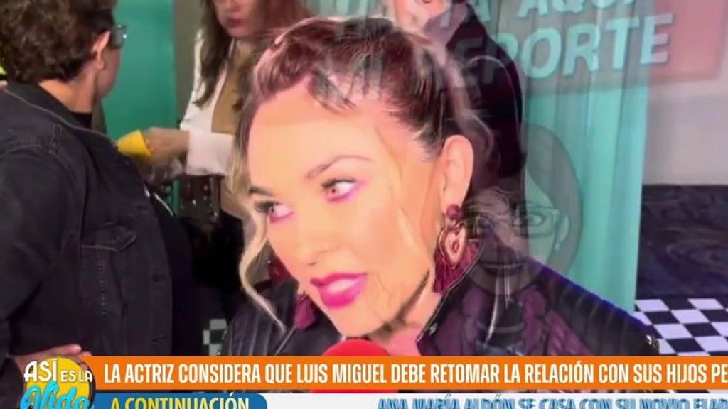 La exmujer de Luis Miguel le pide que se gane el "amor" de sus hijos y lanza una pulla a Paloma Cuevas