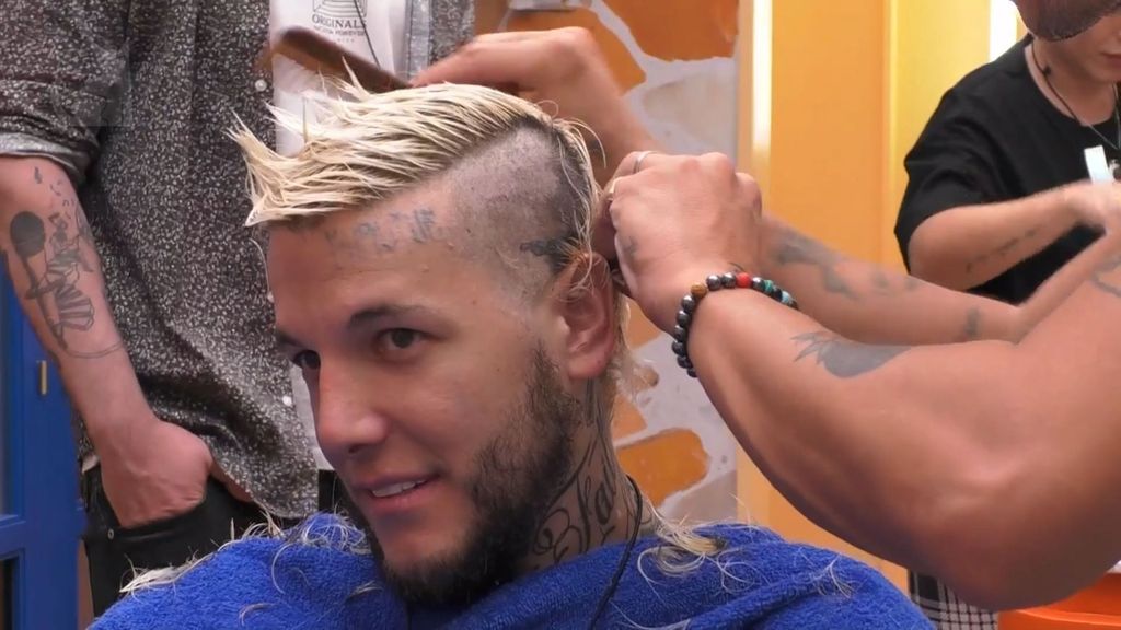 Alex Caniggia tiene un proyecto capilar