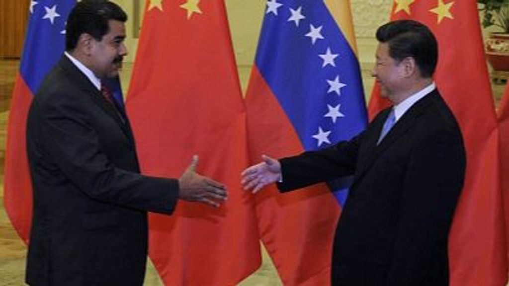 Imagen de archivo de Maduro y Xi Jinping