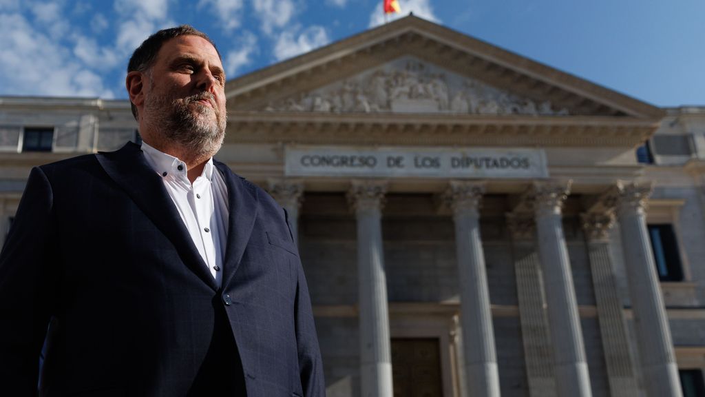 Oriol Junqueras, a las puertas del Congreso