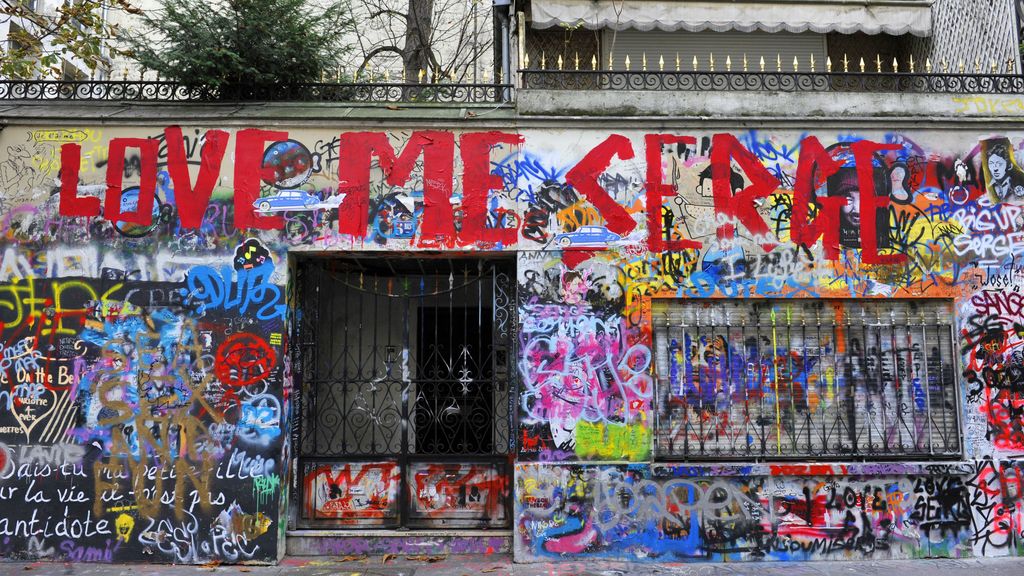 Esto es un museo y lo demás tonterías. Detrás de las paredes está el legado material de Gainsbourg.