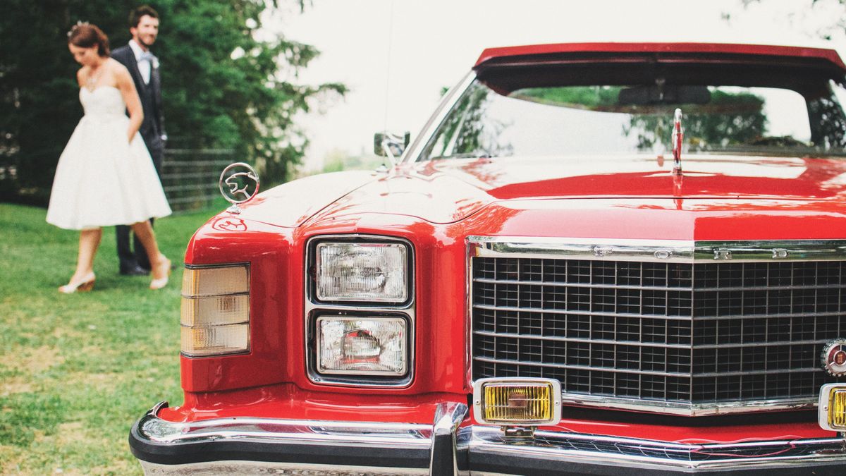 Los coches clásicos son ideales para las bodas