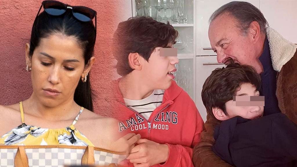 Gabriela Guillén, Bertín Osborne y su hijo Kike