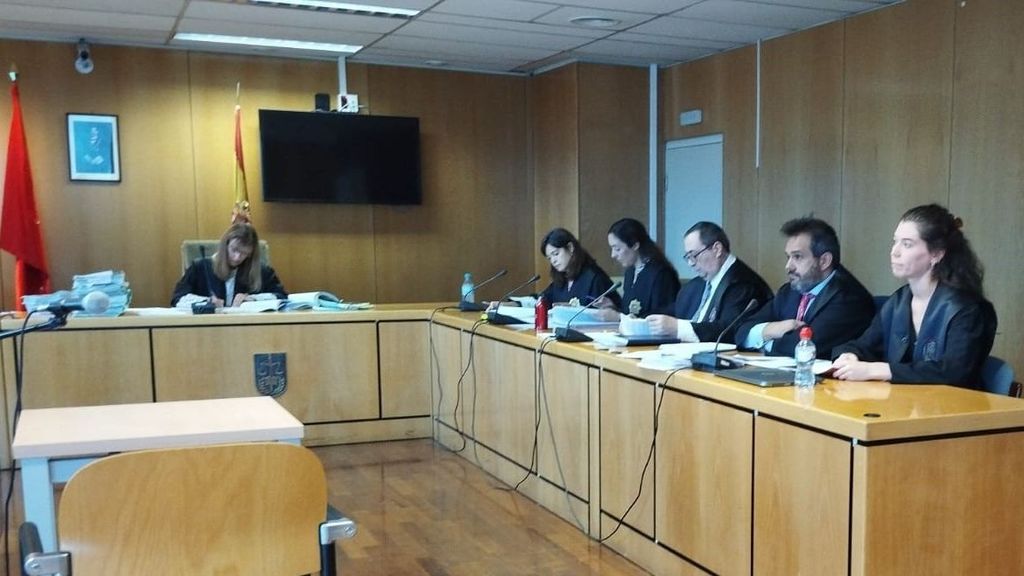 Imagen del juicio que se celebra en la Audiencia Provincial de Madrid
