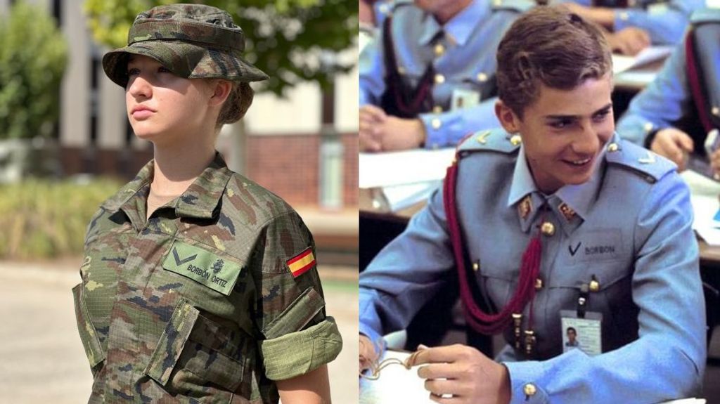 Leonor ha incluido su segundo apellido en su identificación militar