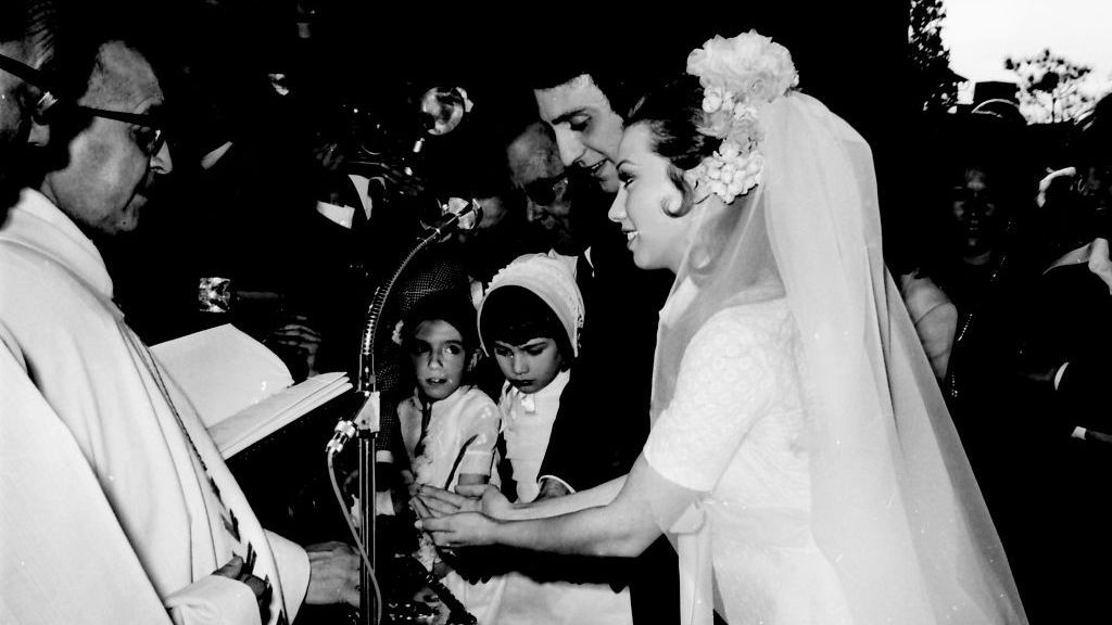 Karina y Tony Luz, el día de su boda