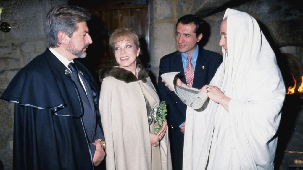 La boda celta de Karina con Miguel León