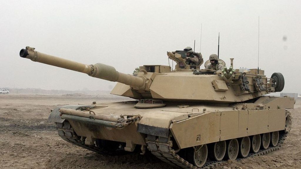 Un tanque Abrahms, probado en la invasión estadounidense a Irak