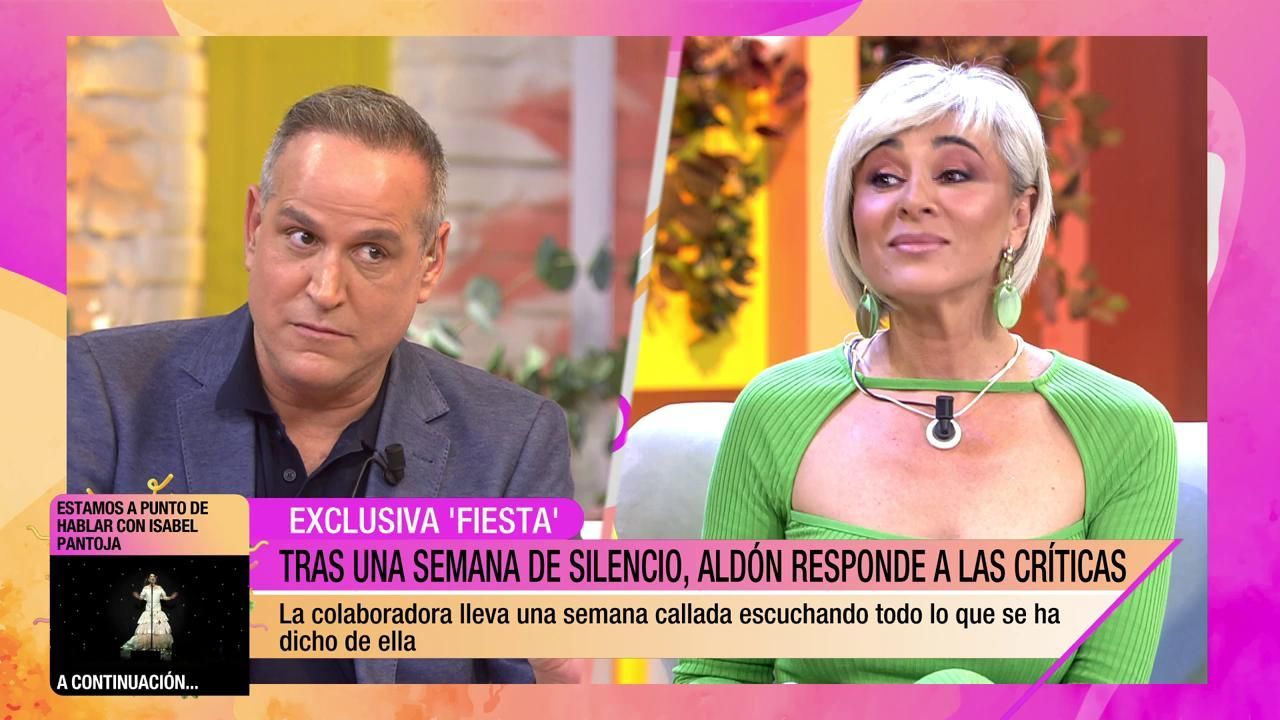Ana María Aldón y Aurelio Manzano en 'Fiesta'