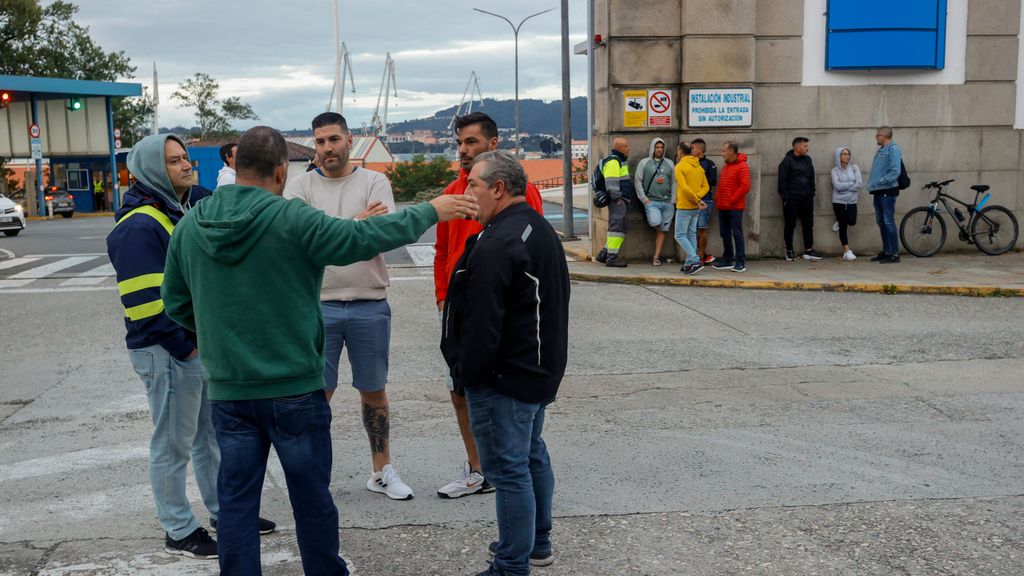 Sindicatos del astillero de Navantia Ferrol
