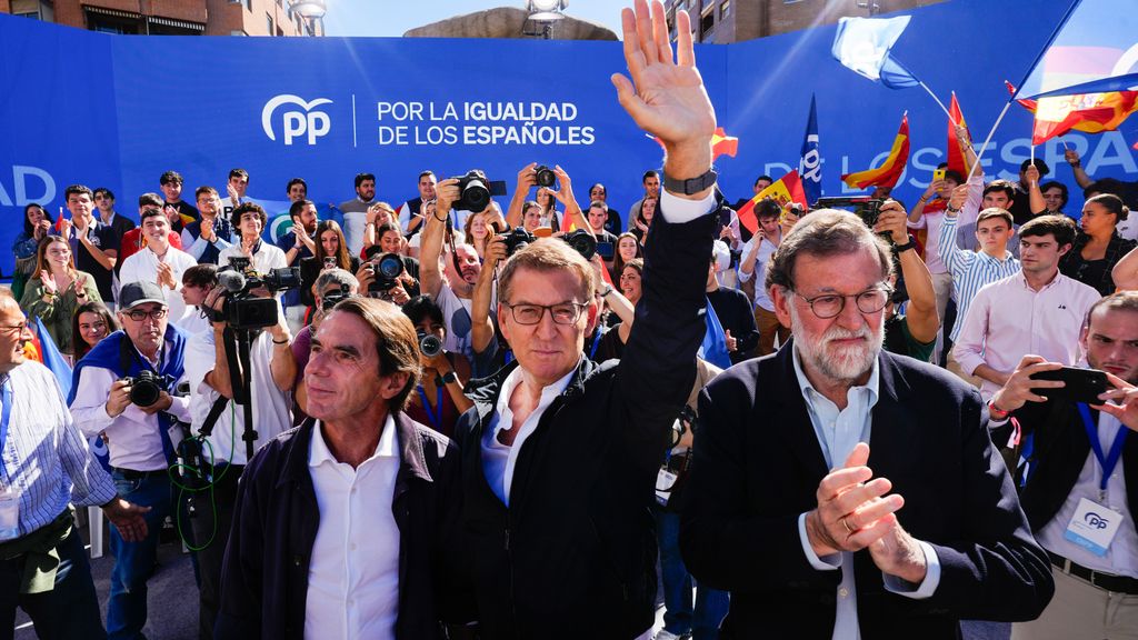 Acto del PP contra la amnistía: Feijóo acusa al PSOE de ser cómplice de la "indignidad" de Sánchez