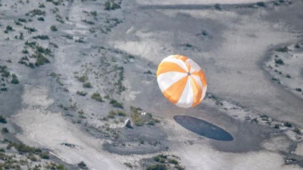 EuropaPress 5460822 capsula muestras asteroide bennu llegado tierra