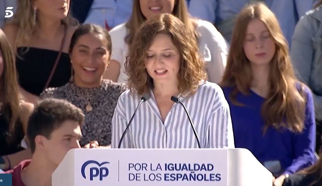 Acto del PP en Madrid