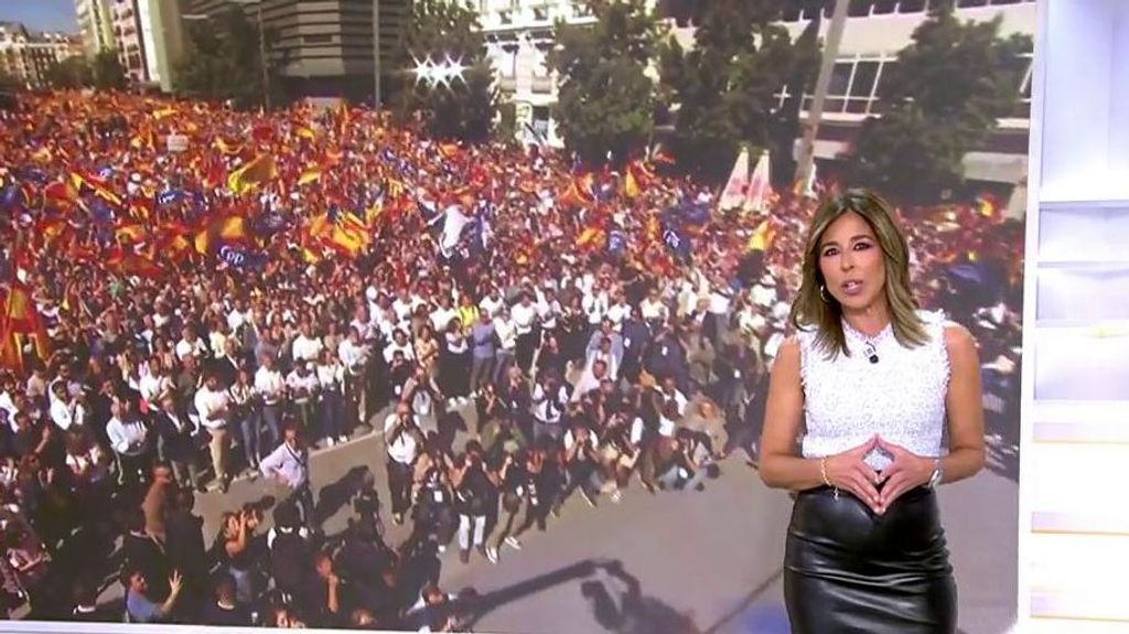El análisis de Ana Terradillos tras la movilización del PP en Madrid: "Tanto unos como otros otros dan la investidura por perdida"