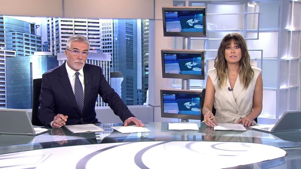 Con David Cantero e Isabel Jiménez Informativos Telecinco 2023 Mediodía 25/09/2023