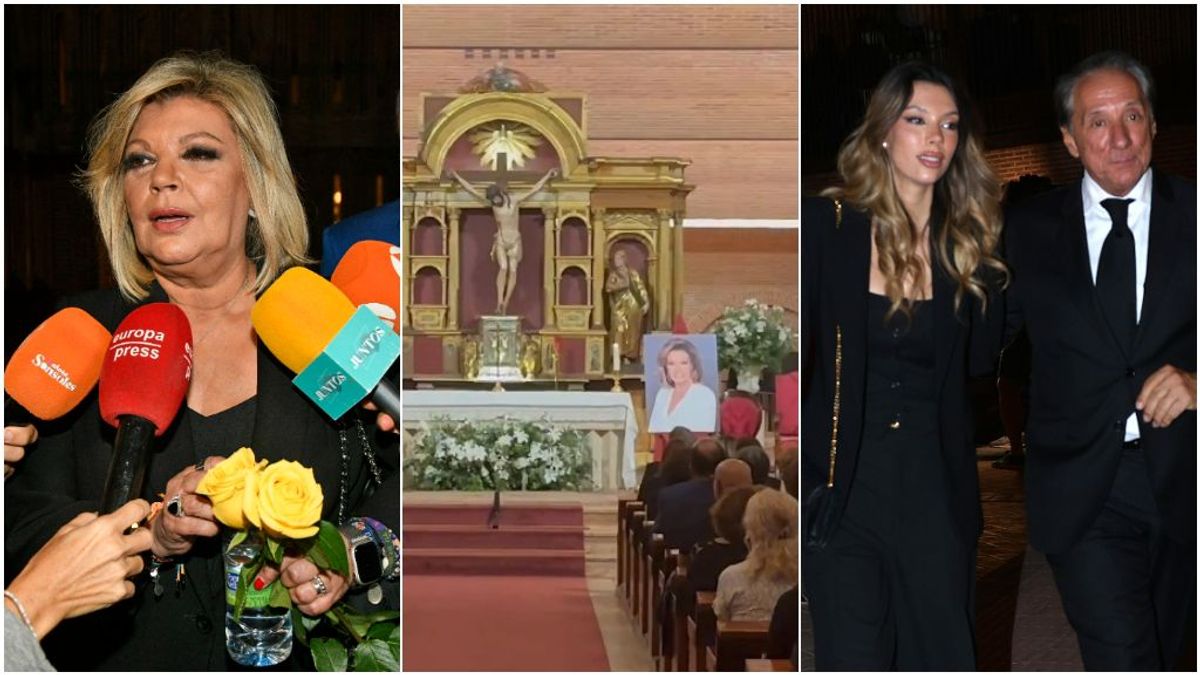 El funeral de María Teresa Campos