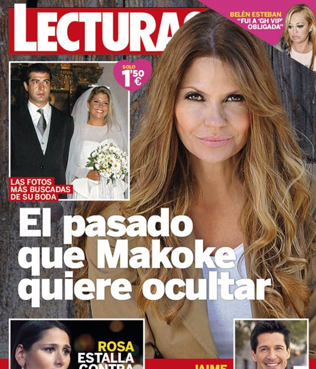 Portada con las imágenes de la primera boda de Makoke