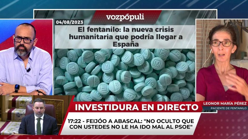 Una paciente consume fentanilo por prescripción médica para poder soportar los fuertes dolores que sufre