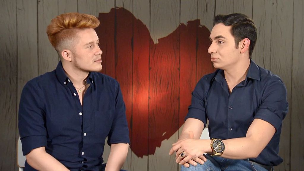 David y Ricardo durante su cita en 'First Dates'