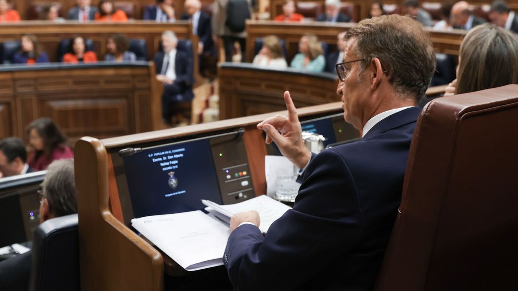 El Congreso acoge la segunda sesión del debate de investidura de Alberto Núñez Feijóo.