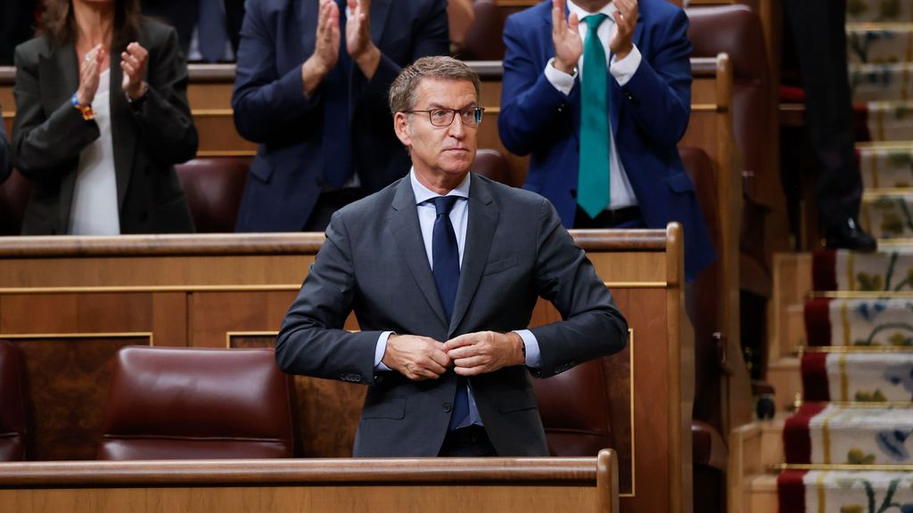 El Congreso rechaza la investidura de Alberto Núñez Feijóo en primera votación