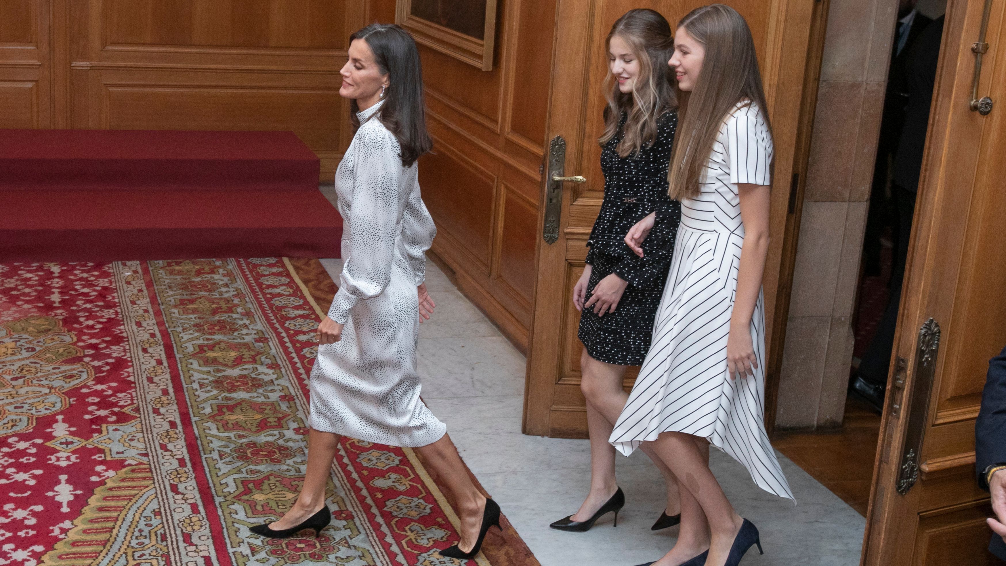 Sofía vestida de Hugo Boss