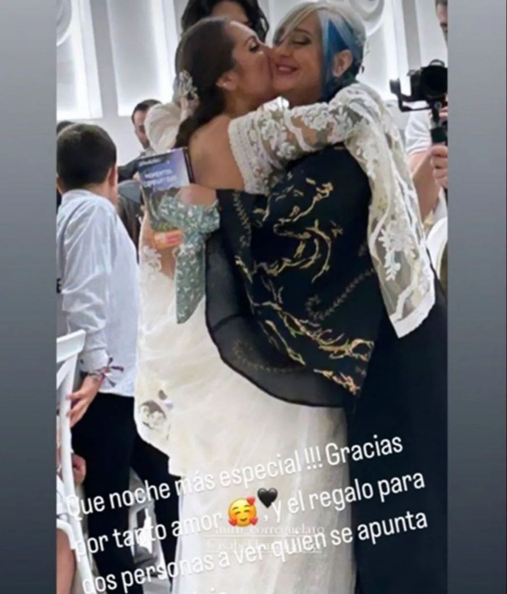 El vestido de Miriam Corregüela