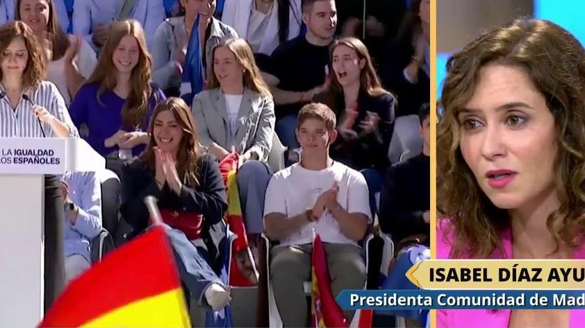 Ayuso, sobre Pedro Sánchez y el independentismo: "Si pactan la ley de  amnistía, el PP saldrá a la calle"