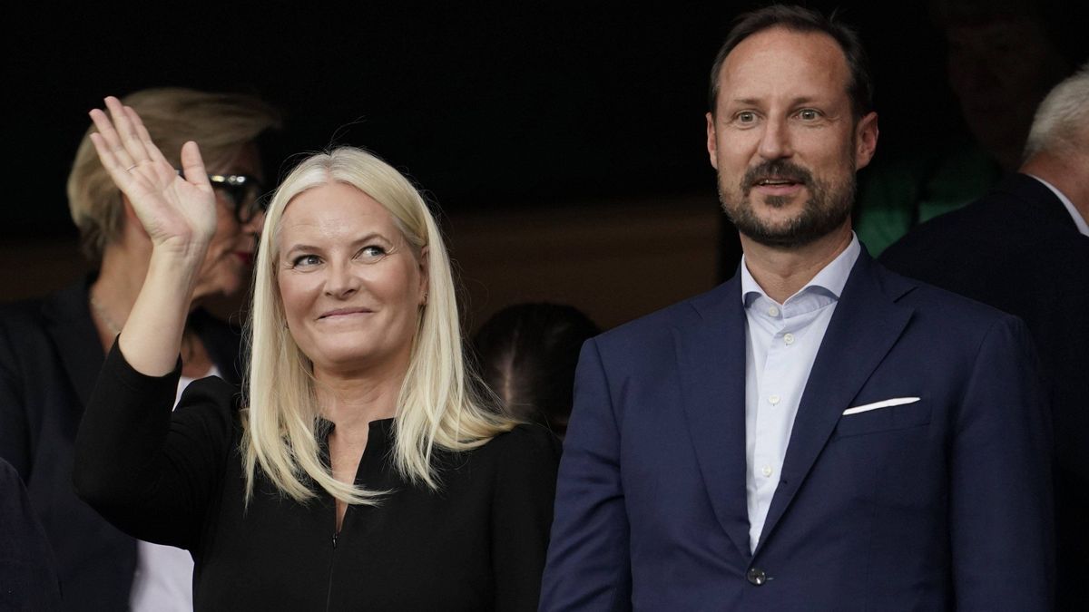 Mette-Marit y Haakon de Noruega, en una de sus últimas apariciones públicas