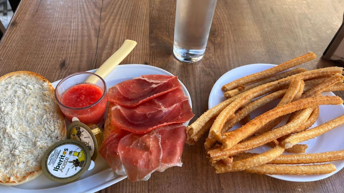 Un desayuno en Cadiz