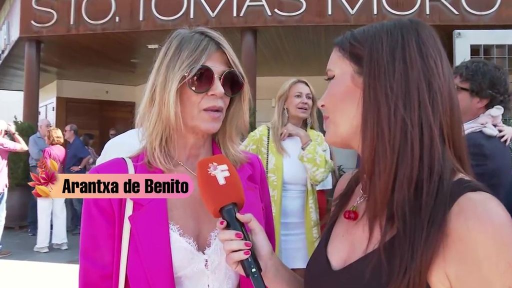 Arancha de Benito se pronuncia sobre la ausencia de Guti en el bautizo de su nieto