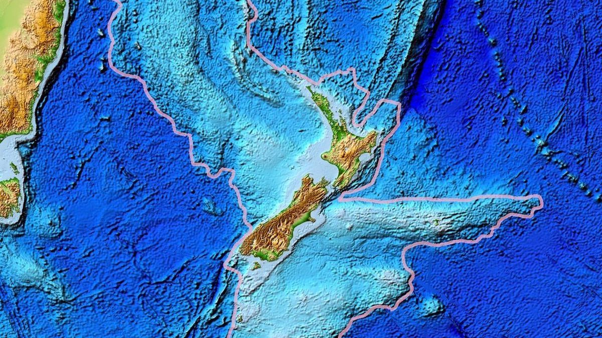Zelandia ocupa una superficie de casi 5 millones