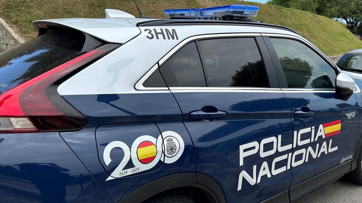 Vehículo de Policía Nacional.