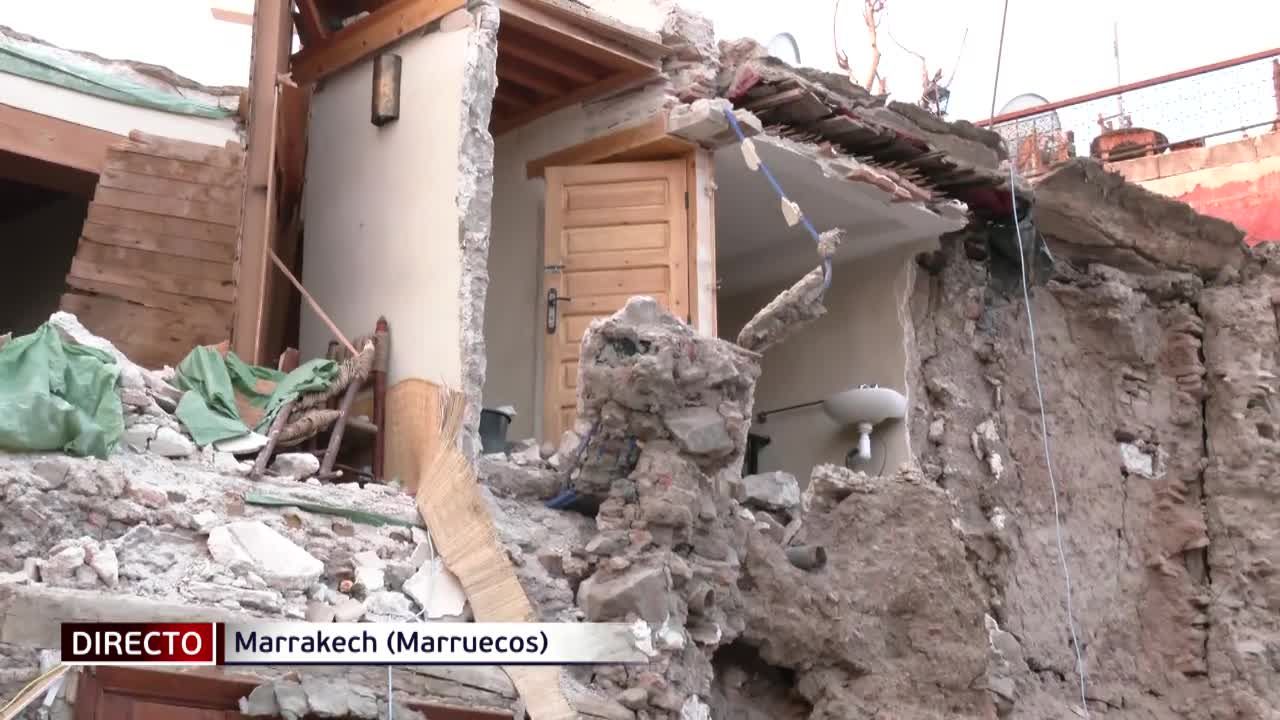 La medina de Marrakech, destrozada tras el seismo