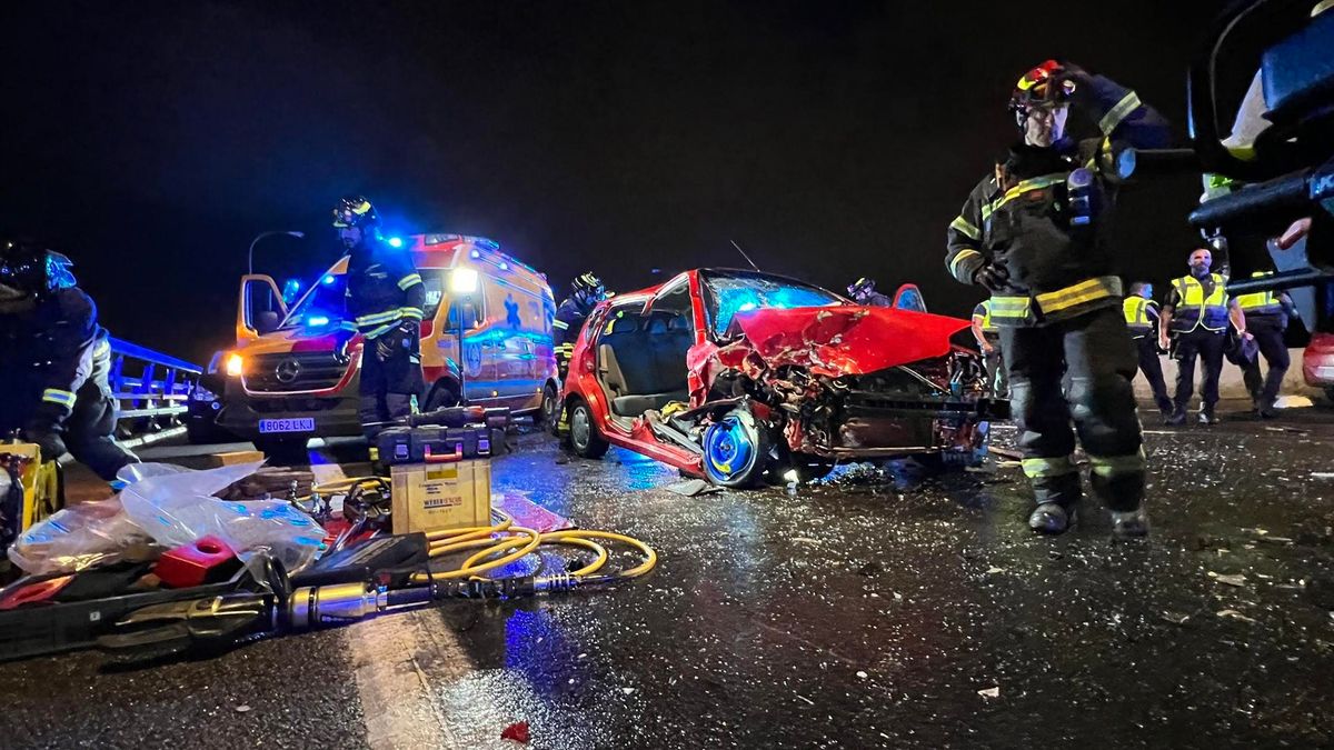 El coche en sentido contrario que chocó con otro y dejó 8 heridos se equivocó