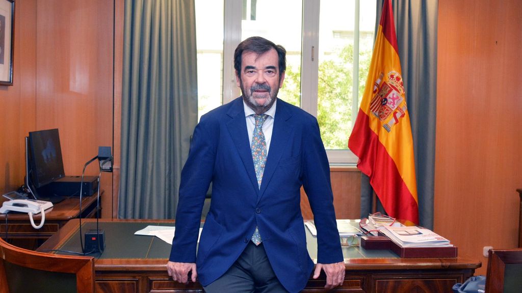 Archivo - El presidente suplente del Consejo General del Poder Judicial, Vicente Guilarte