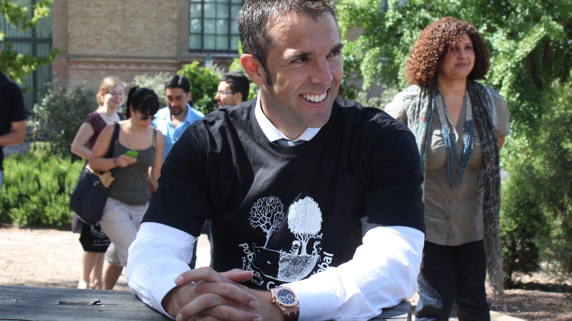 Archivo - El ex jugador de fútbol Carlos Marchena